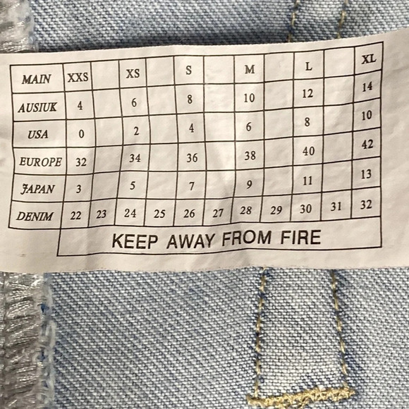 One by One Teaspoon Awesome Baggies Medium Rise Distressed Relaxed Jeans Size 25 - Picture 8 of 8